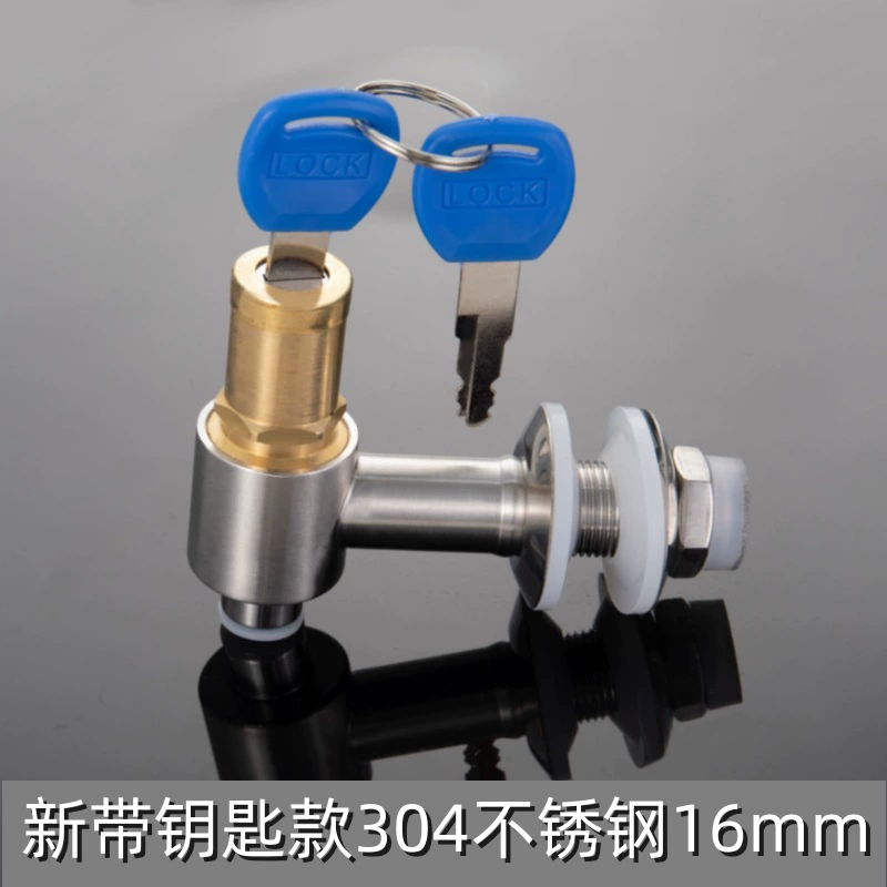 Стеклянная бутылка для вина с замком кран винный клапан с ключом из нержавеющей стали кран сопло для воды винный кувшин винный баррель переключатель