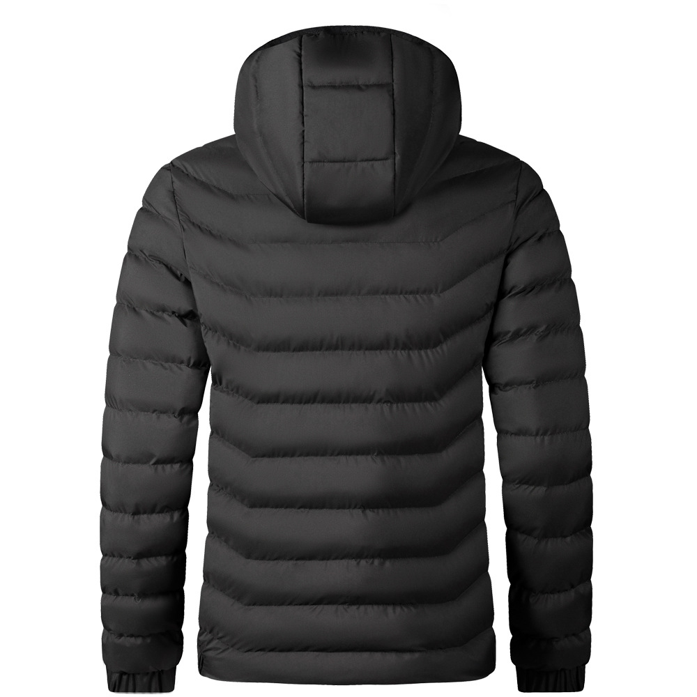 Transfronterizos de algodón hombre abrigo grande 2024 nuevo comercio exterior de ropa de hombre Amazon otoño invierno fabricantes de ropa de algodón ligera al por mayor