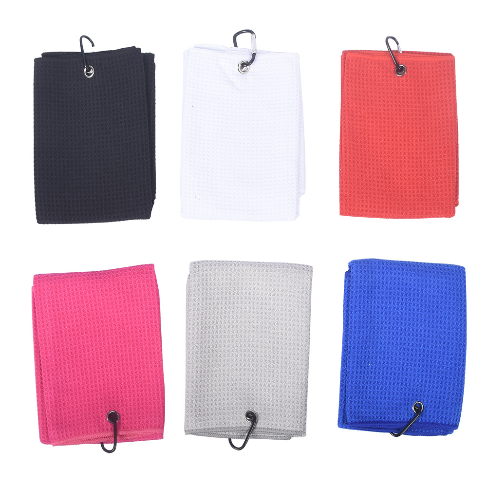 Toalla de golf Waffle toalla deportiva microfibra piña toalla de fitness artículos deportivos