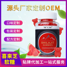 WXW跨境现货锌镁富里酸树脂喜马拉雅喜来芝软糖shilajit gummies