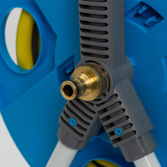 Home car wash water hose storage car wash water gun hose storage rack home hose coiler