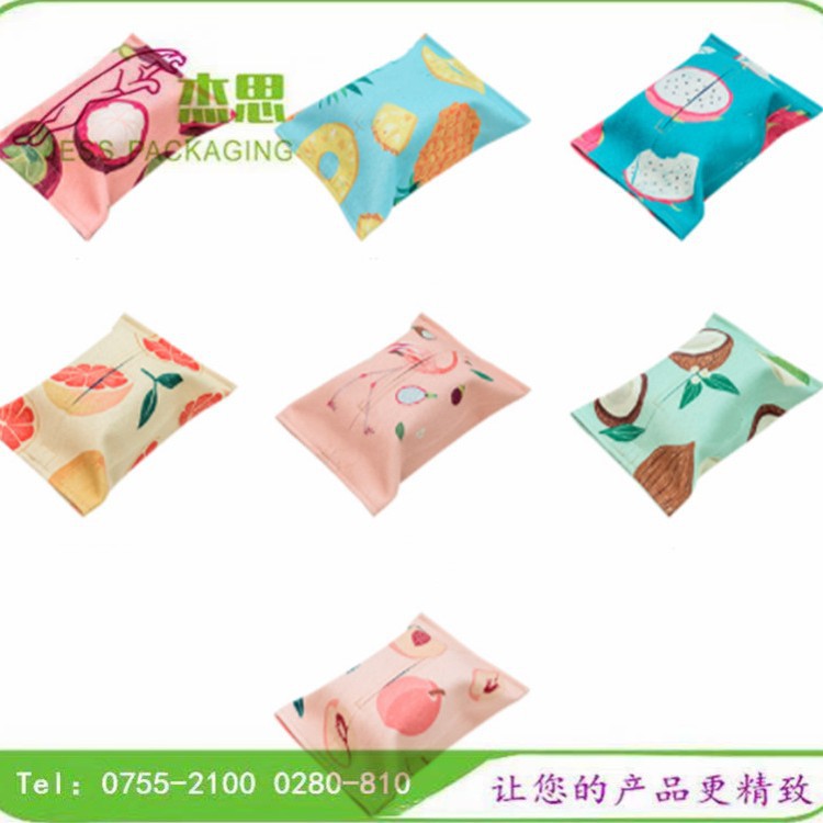 设计新款纸巾套客厅家用纸巾包抽纸巾盒棉麻布盒量大从优