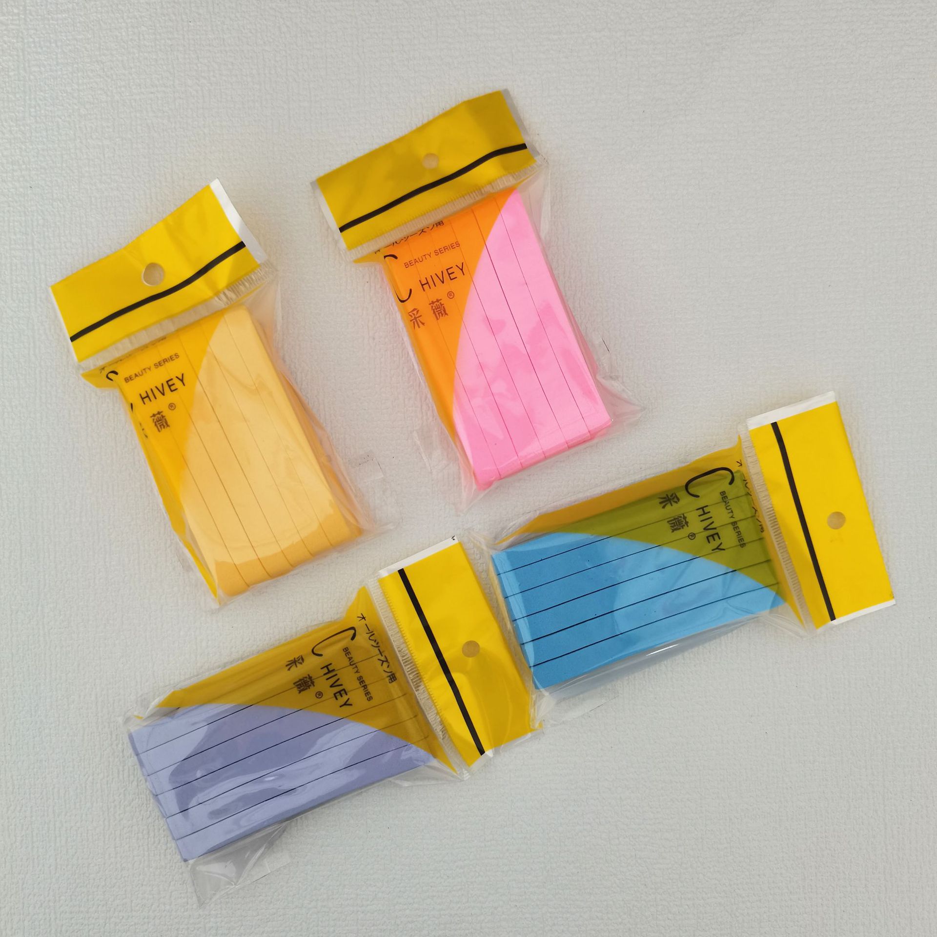 Caiwei Compressed Face Wash Puff Compressed Sponge Strip Soaked in Water to Enlarge Makeup Cotton 12 Cleansing Puffs Disposable Portable