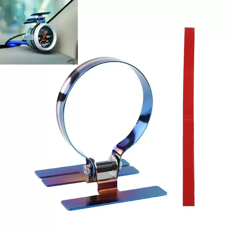 汽车改装转速表指针式烤蓝转速表架汽车改装仪表盘旋转支架