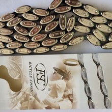 现货橄榄链条死飞鱼雷链条单速赠魔术扣