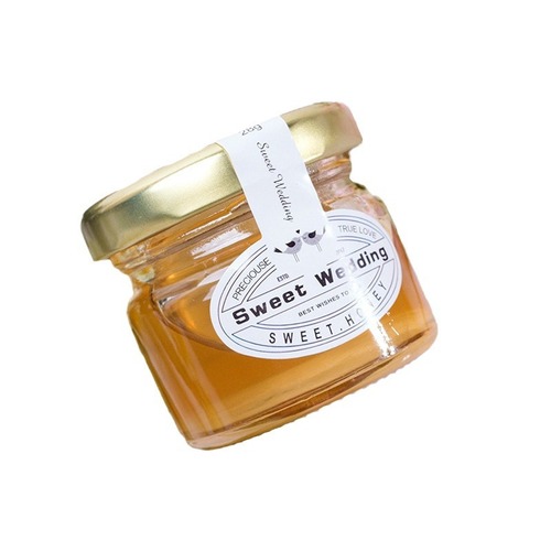 Honey Honey 28g Bottle - Wedding Celebration Honey, Wedding Honey for Marriage, Small Bottle for Wedding Favors and Gift Backs