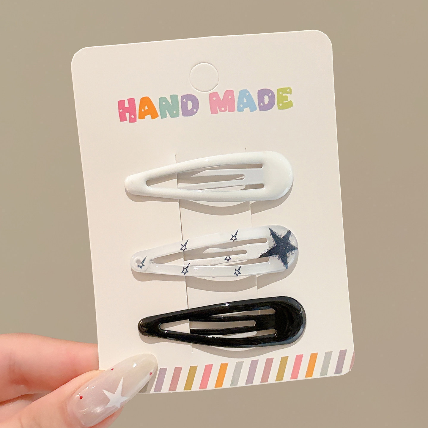 Broches para Cabello BB con Estrella de Cinco Puntas Aleación para Mujeres
