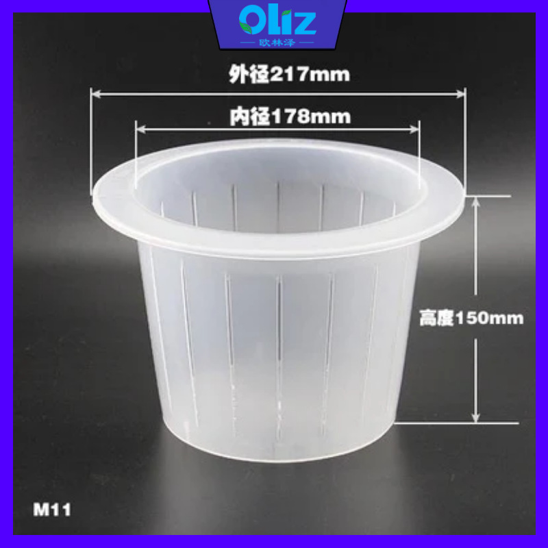 Olinze メーカー既製植栽バスケット正方形根固定装置野菜水耕培養無土壌栽培深め水耕栽培根制御バスケット|undefined