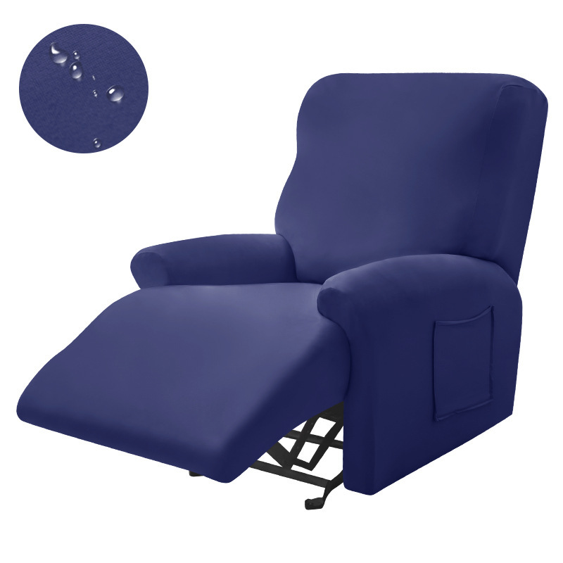 Waterproof milk silk Chivas elastic sofa cover full package first grade split Chivas electric reclining chair cover - 13