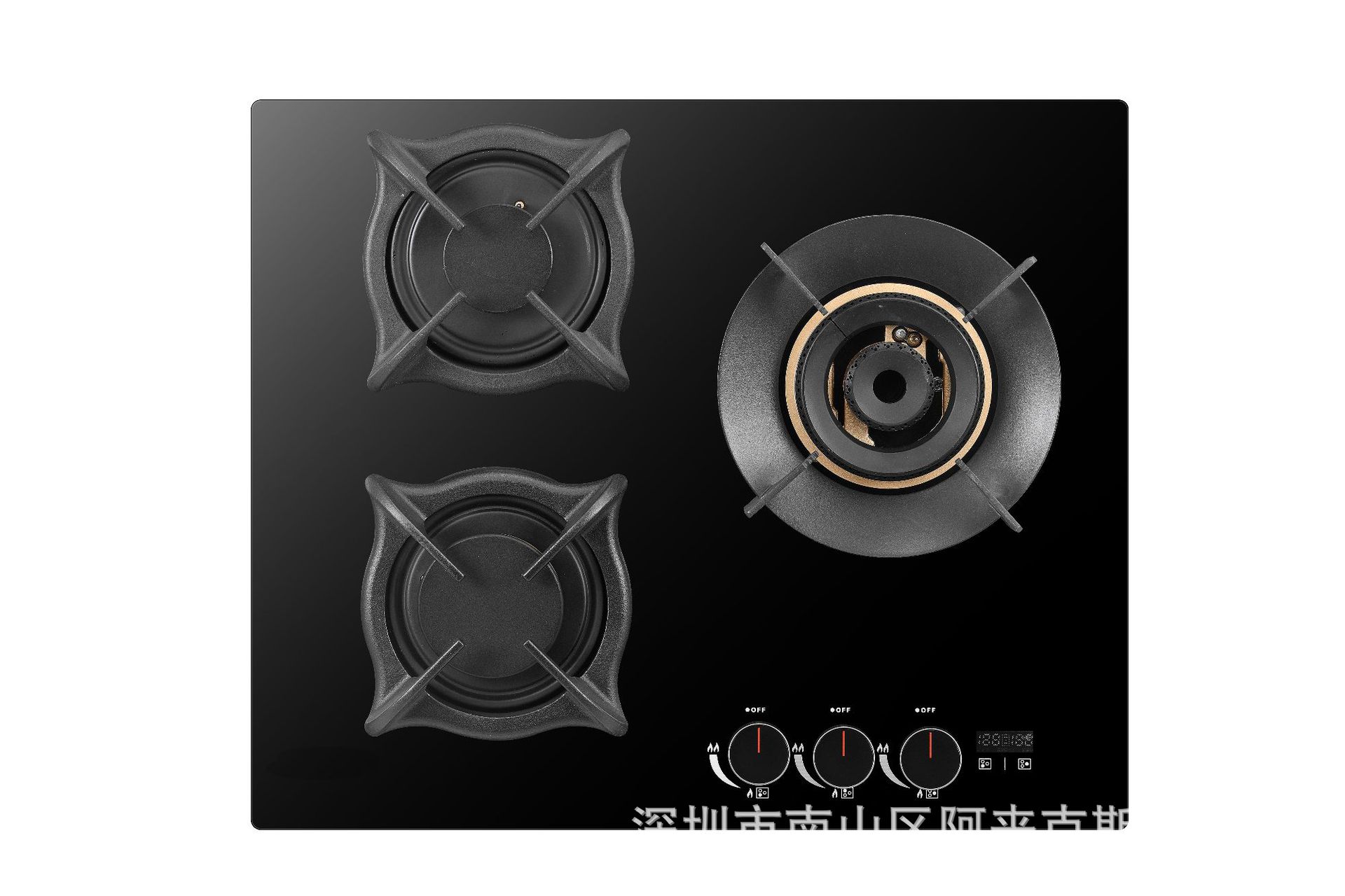 Comercio exterior cuatro cuatro ojos incrustados exportar estufas de gas domésticas estufas de gas estufas de acero incrustadas dos