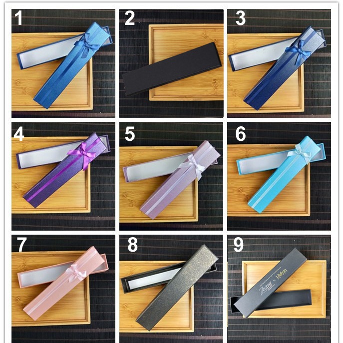 Inventario al por mayor Qixi caja de regalo de alta calidad caja de joyería impresa caja de embalaje de joyería