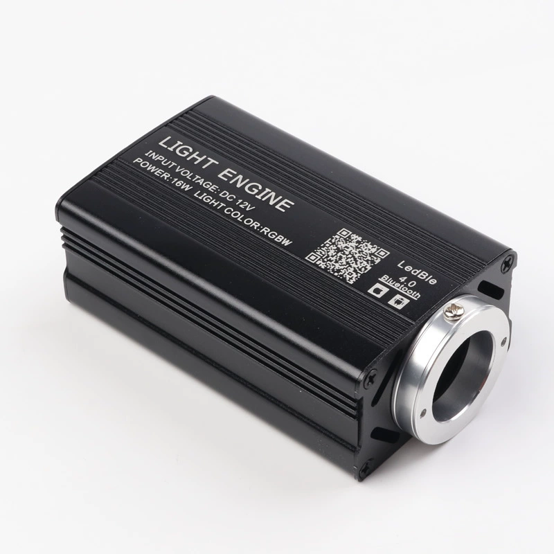 16 Вт плитка для автомобиля 12 В Источник света RGBW Красочный Звездный Волоконно-оптический Волоконный Машина