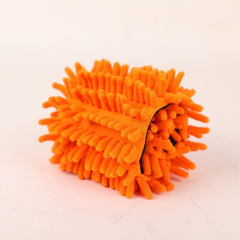 Caterpillar Mop Cloth Household Flat Mop Wood Floor Tile Floor Mop Wet and Dry Mop Cloth Replacement Cloth