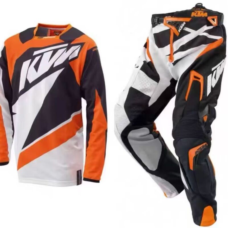 Downhill Clothing, Mountain Bike Cycling Clothing, Men's and Women's Suits, Moisture-Wicking and Sweat-Wicking, Off-Road Motorcycle Racing Clothing, Street Bike Breathable