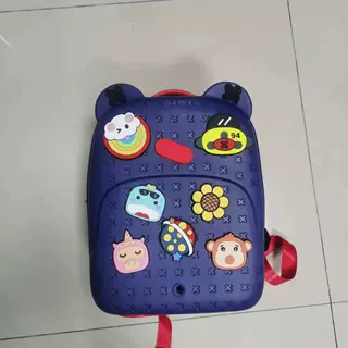 定制一次成型EVA泡绵书包 软胶eva泡绵发泡双肩书包 防水EVA书包