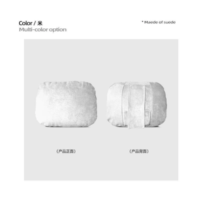 Headrest Suitable for Maybach, Mercedes-Benz: Headrest - upgraded-strap-adjustment-model-off-white-headrest