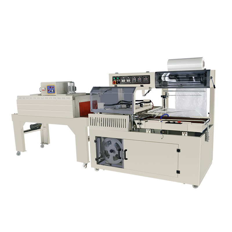 L型封切机热收缩膜包装机螺蛳粉酸辣粉包装设备礼盒面膜塑封机