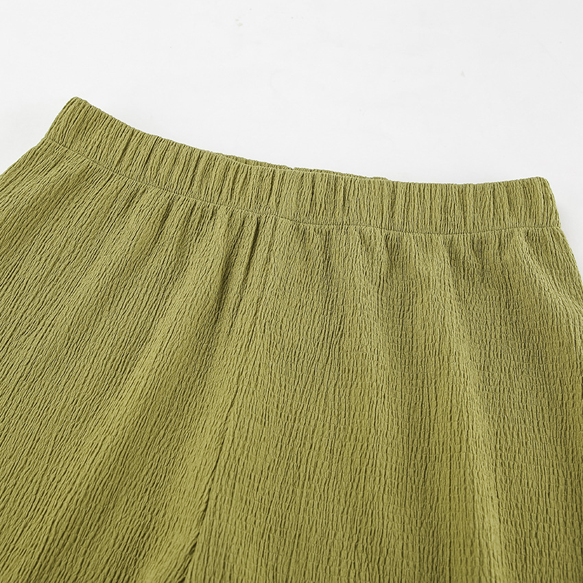 273g Weight Sleeveless Sleeve Length Spandex, Polyester Fabric Type Pant Co-ord Set Sets Type 2 Pieces Set Quantity Holiday Occasion Halter Neck Neckline Comfort Function Regular Fit Fit Type Solid Color Pattern Spring Season Women's Gender Vacation, Simple Style Style Holiday Women's Vacation Simple Style Solid Color Spandex Polyester Pant Co-ord Set Pants Sets 8
