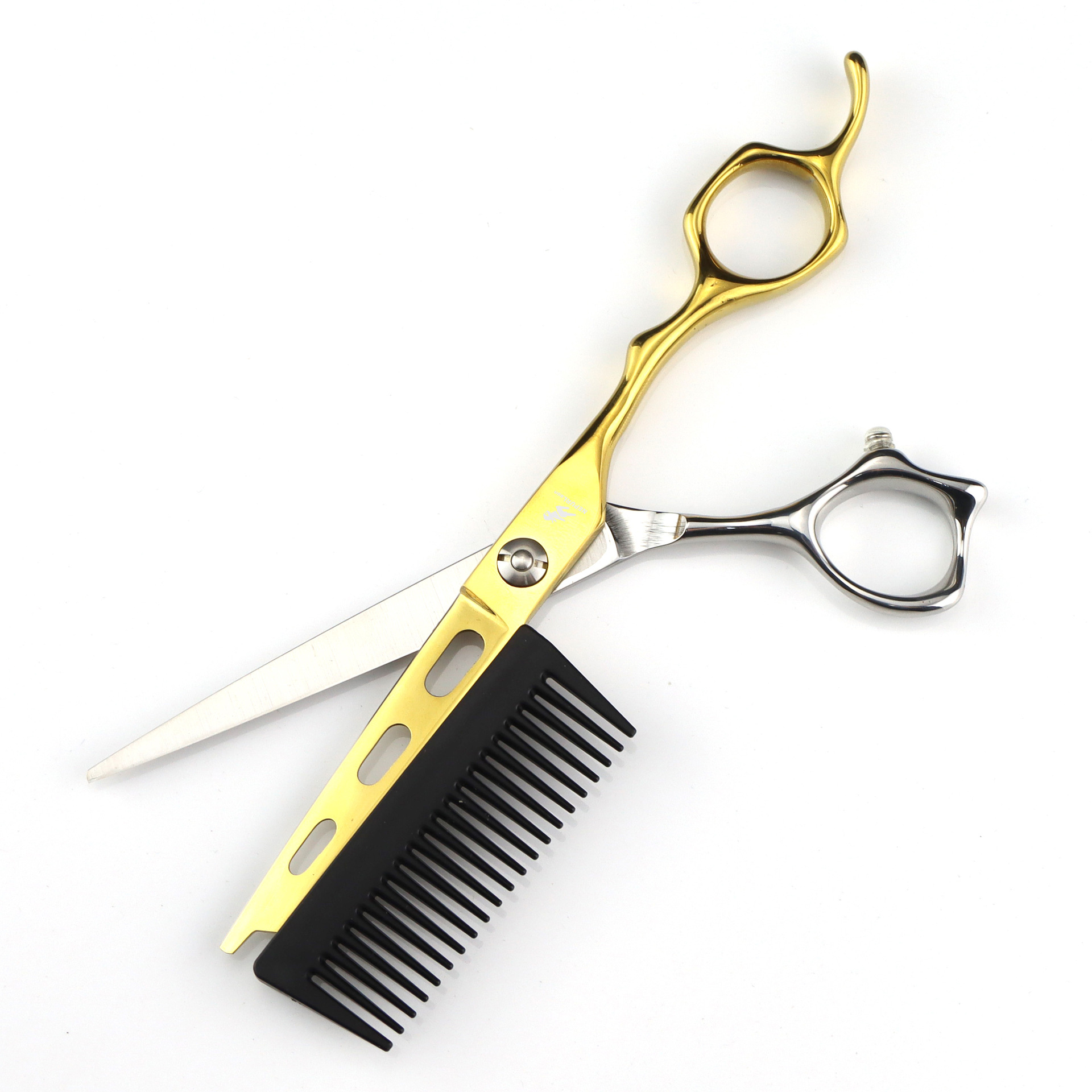 Professional Hairdressing Scissors For Flat Bangs Colorful Design_voghion.com