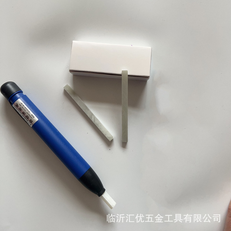 プレス式自動タルクペン 工事現場溶接切断マーカーペン ブラシタルクペン|undefined