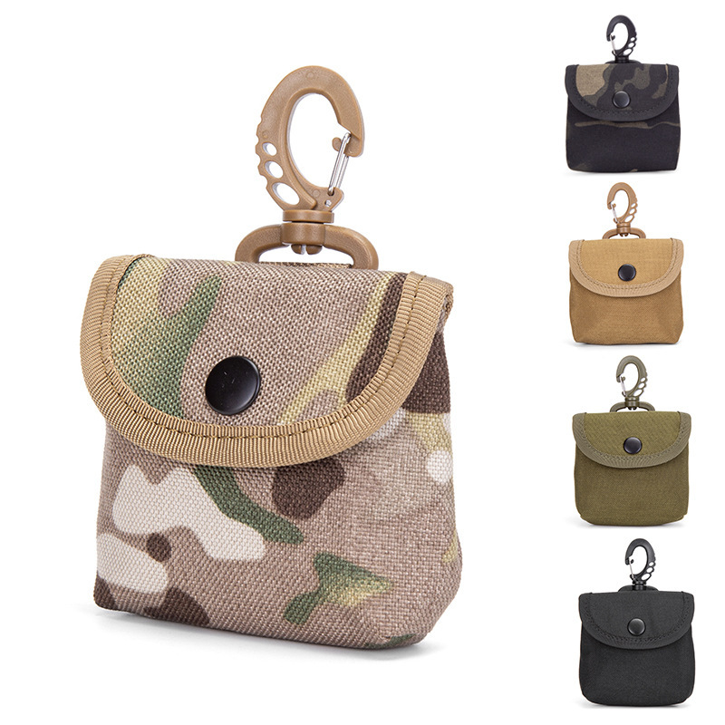 Outdoor Sports and Leisure Coin Purse, Portable Small Bag, Key Bag, Molle System Tactical Small Bag