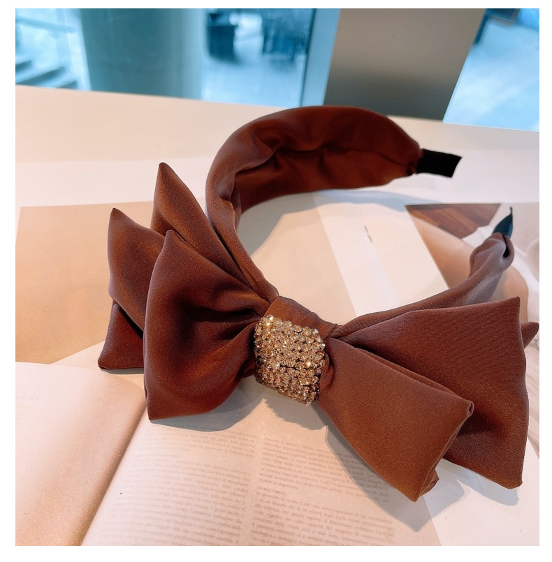 Retro Diamond Bow Headband display picture 16