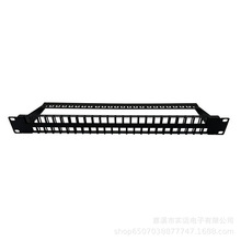 1U 48�ھW�j���侀�� UTP CAT5E/CAT6/CAT6A�侀��