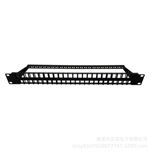 1U 48 Port NEtwork Air Patch PanEl UTP CAT5E/cat6/cat6a Patch PanEl