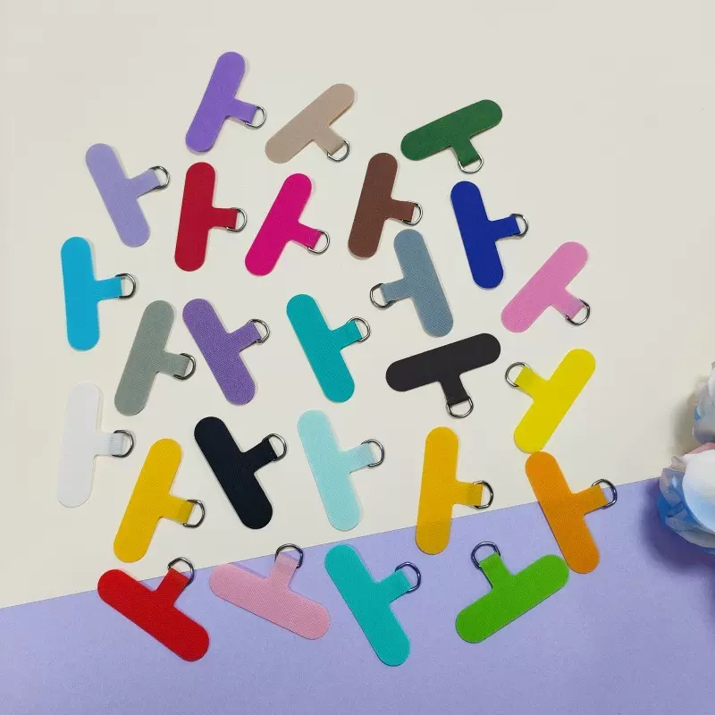 网红手机挂绳挂件拼色编织挂绳钥匙扣挂神防丢吊绳T字卡片吊饰