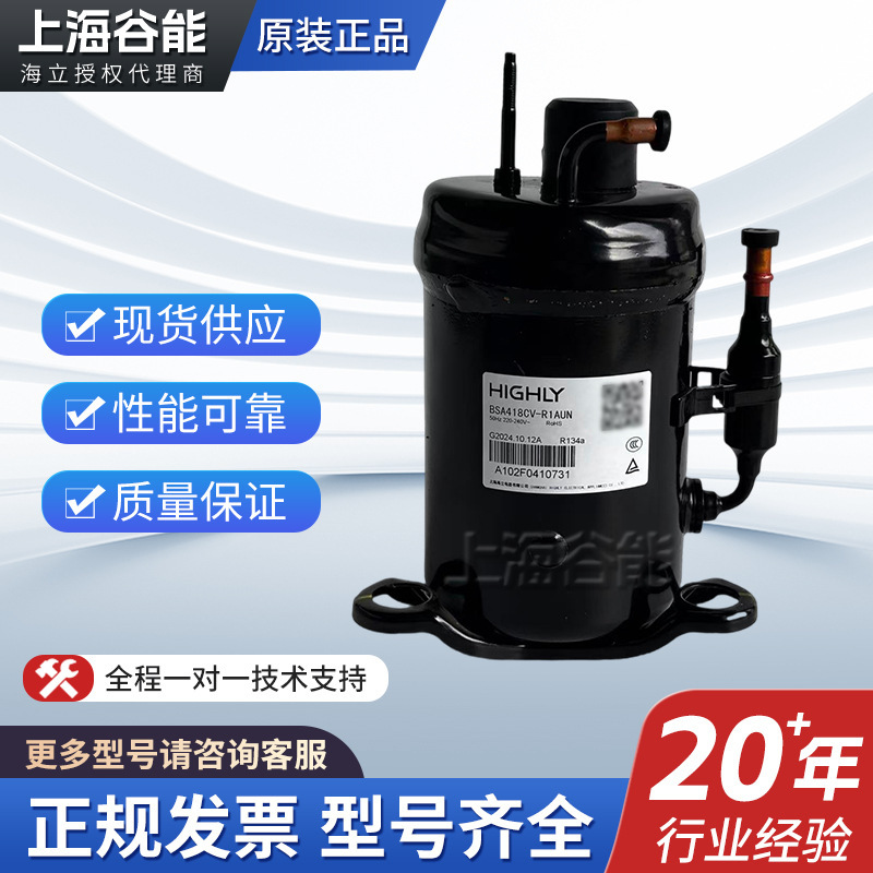 Haili Authorized Agent Bsa418Cv-R1Aun Refrigeration Compressor R134A Refrigerant Dehumidifier Special Accessories