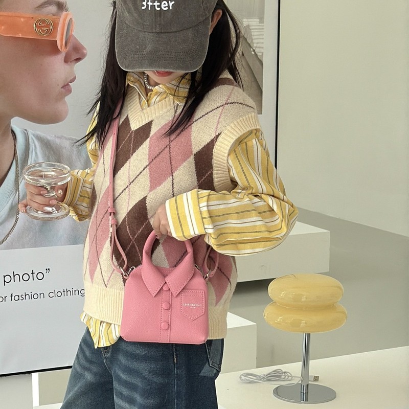 跨境儿童包包2025新款小众设计衣服造型手拎包女童亲子斜挎包外贸|undefined