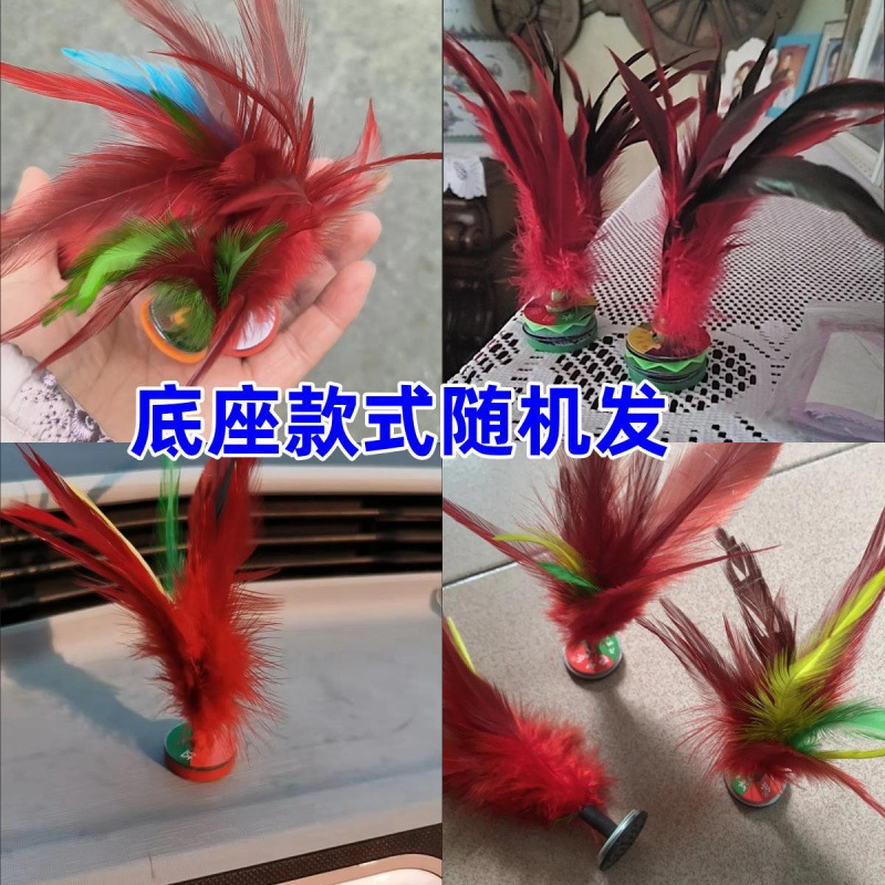 일반 팩 아무도 추천하지 않습니다 [1 팩] 너무 작고 얇습니다 - 제조업체 자체 - 큰 수탉 깃털 셔틀콕