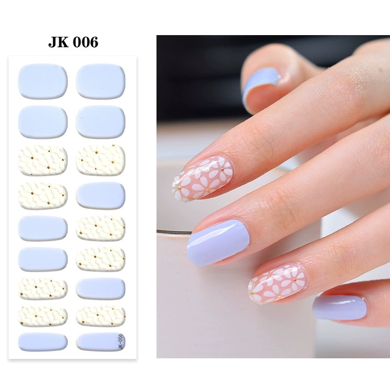 Набор для ногтей XT Gel с наклейками, искусственные ногти и лак для ногтей
