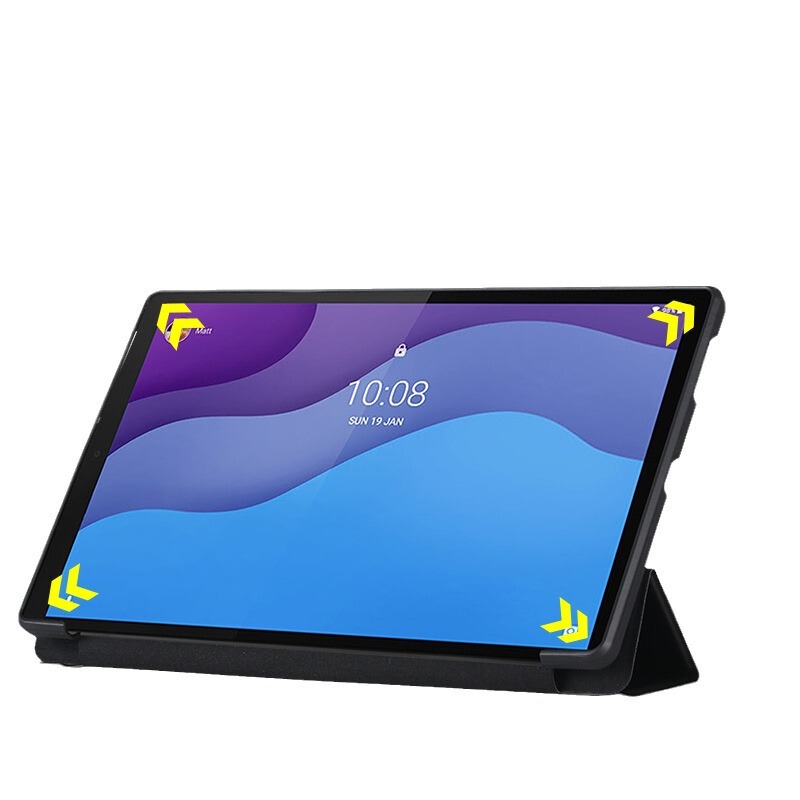 Lenovoしんちゃん11三つ折り保護カバーTabM10plus革カバーX306/605TPUソフトケースpad10.6|undefined