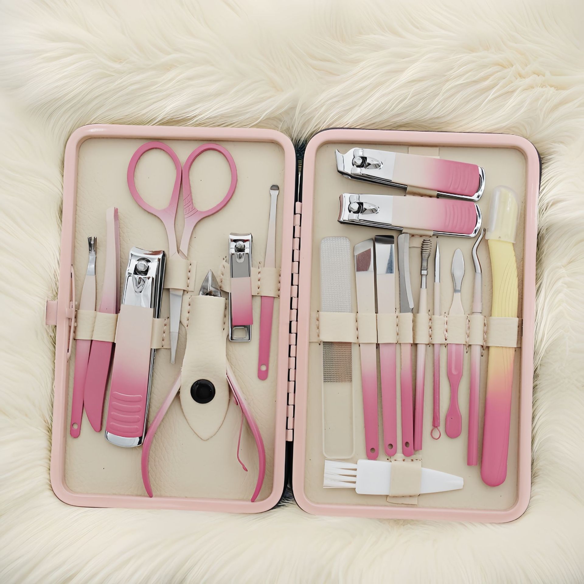big set for manicure for nails