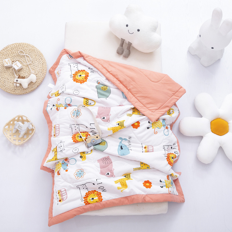 超涼感高品質子供用夏用冷感キルト、エアコンキルト、水洗い綿、夏用涼感シルク薄手キルト、洗濯機で洗えます|undefined