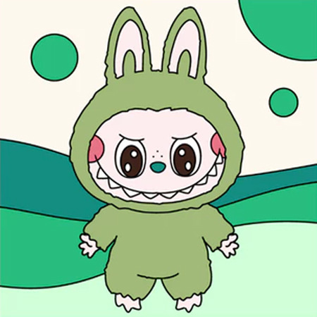 新しい漫画デジタル油絵DIY塗り絵ラブブサンリオ手作り塗り絵装飾画卸売|undefined