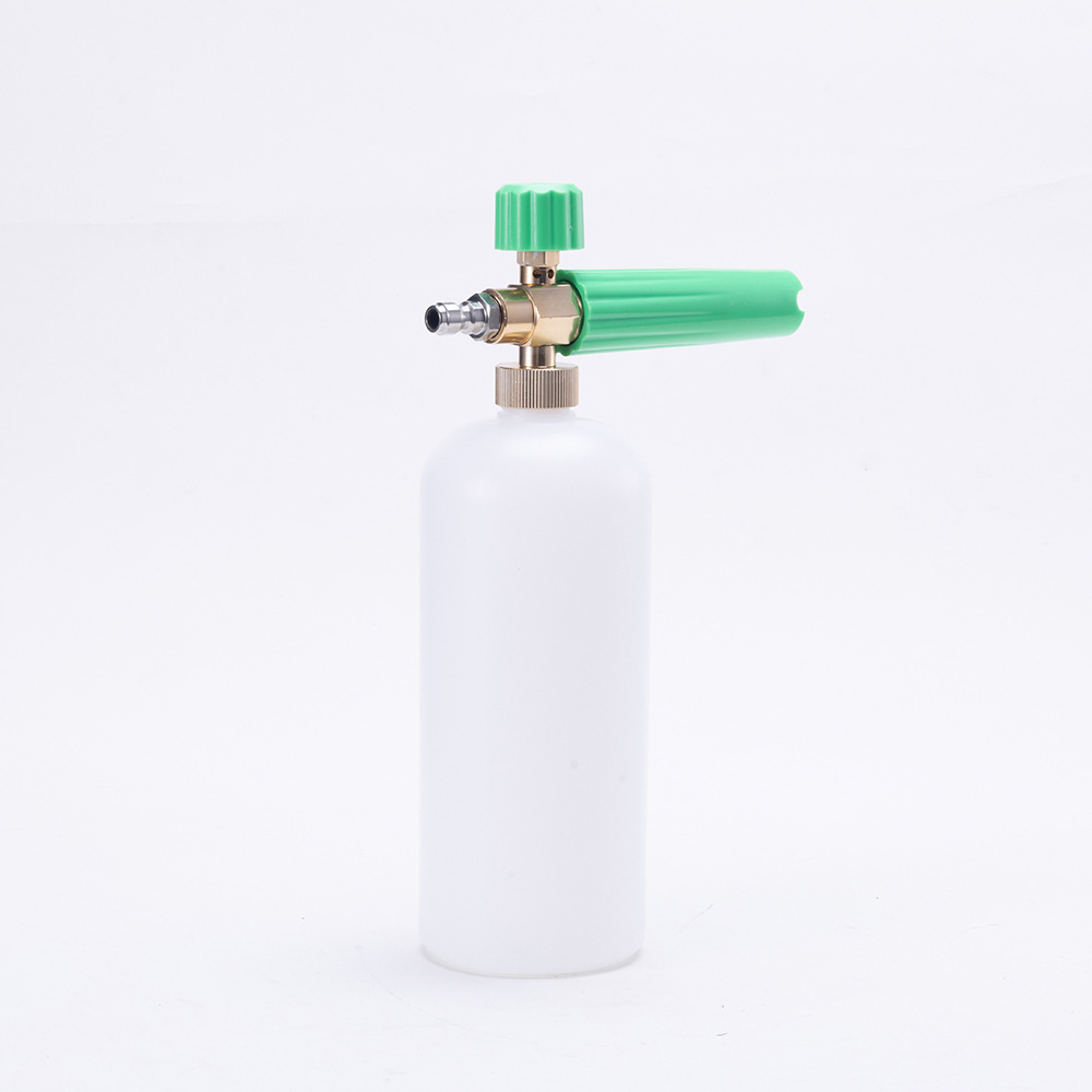 Direct from the manufacturer: green and pink foam pot, high-pressure car wash water gun, PA pot, 1000ml fan-shaped foam spray pot