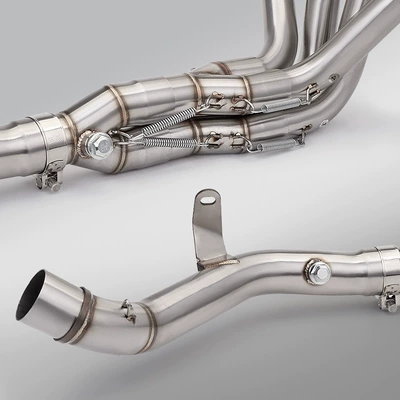 Motorcycle exhaust pipe | Port Front and Rear Exhaust