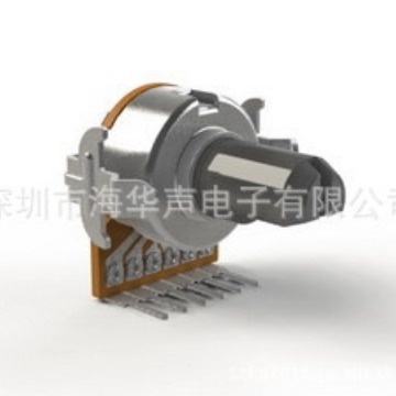 厂家供应R12mm电位器，塑胶轴电位器，B500K电位器，可调电位器