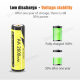 LiitoKala Ni-MH 5 toy battery AA 2600 mA 1.2V low self-discharge rechargeable battery