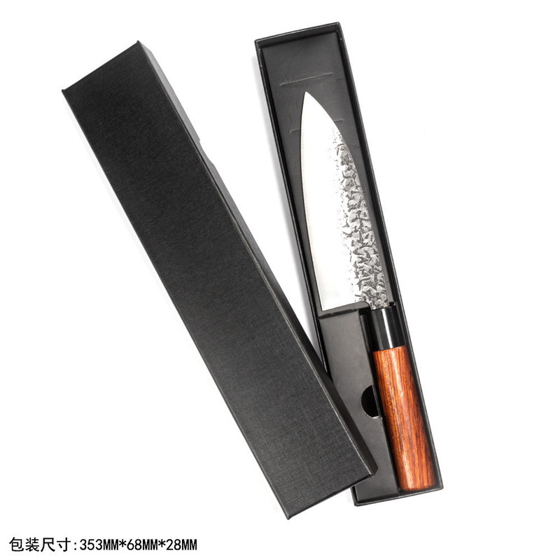 家庭用包丁ステンレス手作りハンマー紋鍛打魚生刀日本式料理刀料理人専用日本式料理刀|undefined