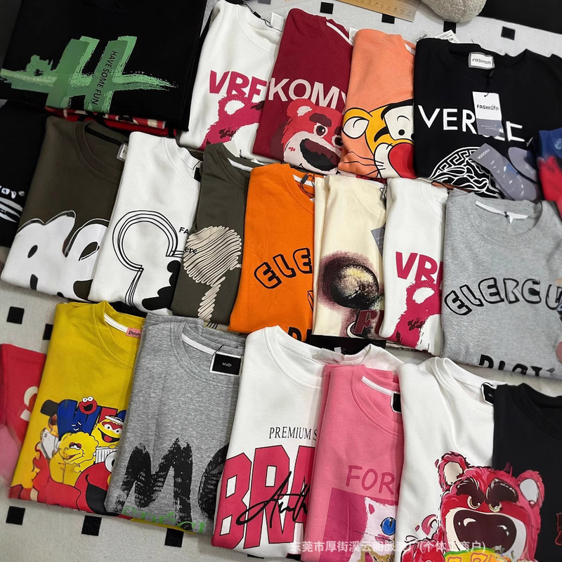 1元露店婦人服半袖TシャツルーズコットンTシャツTシャツトップランジング10元モデル供給卸売|undefined