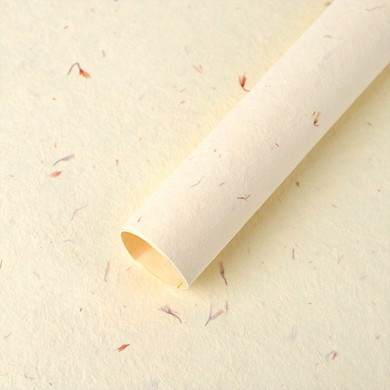 Nuevo papel de pétalo desmenuzado, papel de estilo, papel de embalaje de ramo, papel de embalaje de flores de alta calidad, papel Dongba, papel floral, lote