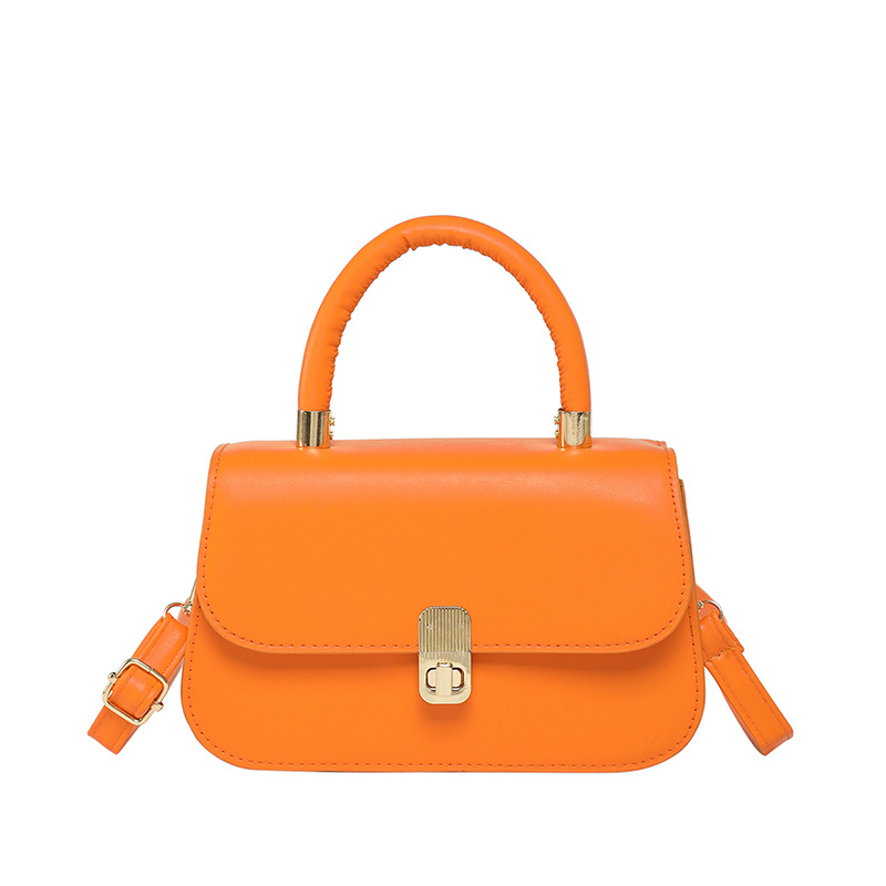 Bolso de sillín de diseño de nicho coreano 2025 nuevo bolso de color sólido de gran capacidad bolso de mensajero de hombro retro