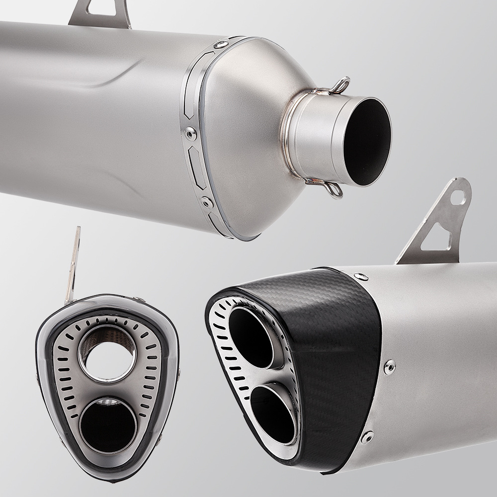 TMAX 530 560 front and end muffler motorcycle scooter full-section exhaust pipe modification 2016-2025