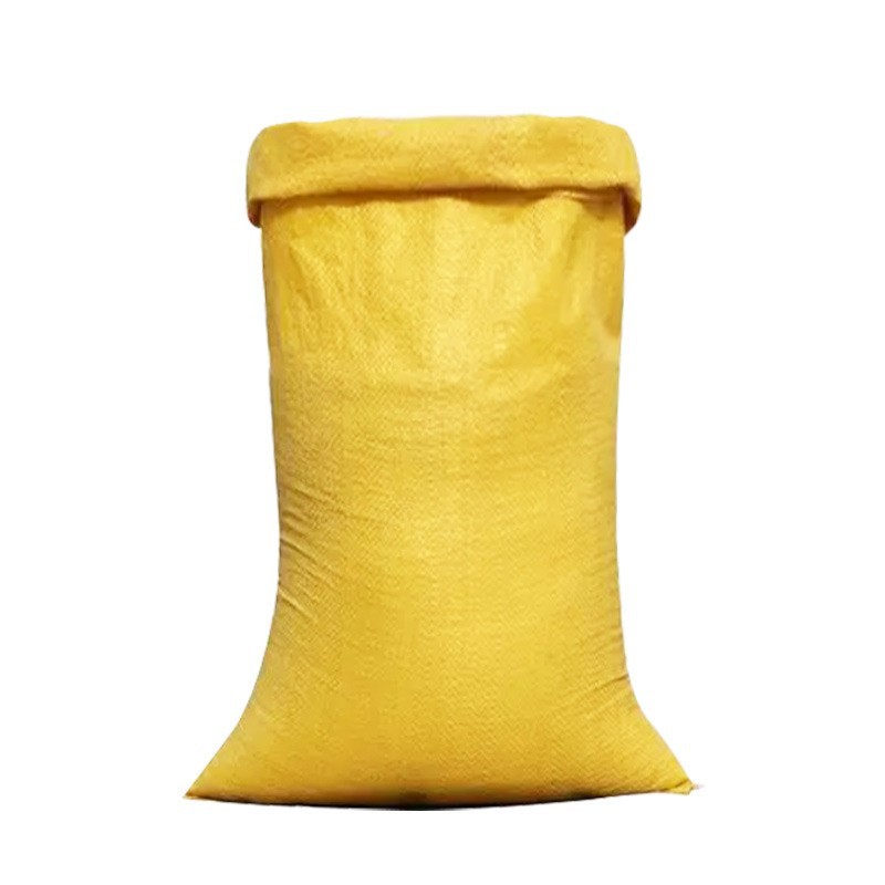Bolsa de plástico PP amarillo brillante bolsa de piel de serpiente engrosada bolsa de embalaje logística expreso bolsa de grano fábrica directa