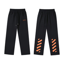 �羳 OFF-WHITE����ëȦ400g�س�ɫб�l�yӡ���LѝֱͲ�������eѝ