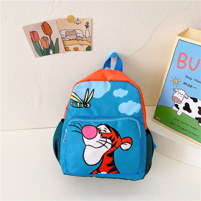 Kindergarten mochila Linda caricatura 3-6 años niños y niñas de dibujos animados mochila viaje colorido ligero mochila de protección de la columna vertebral