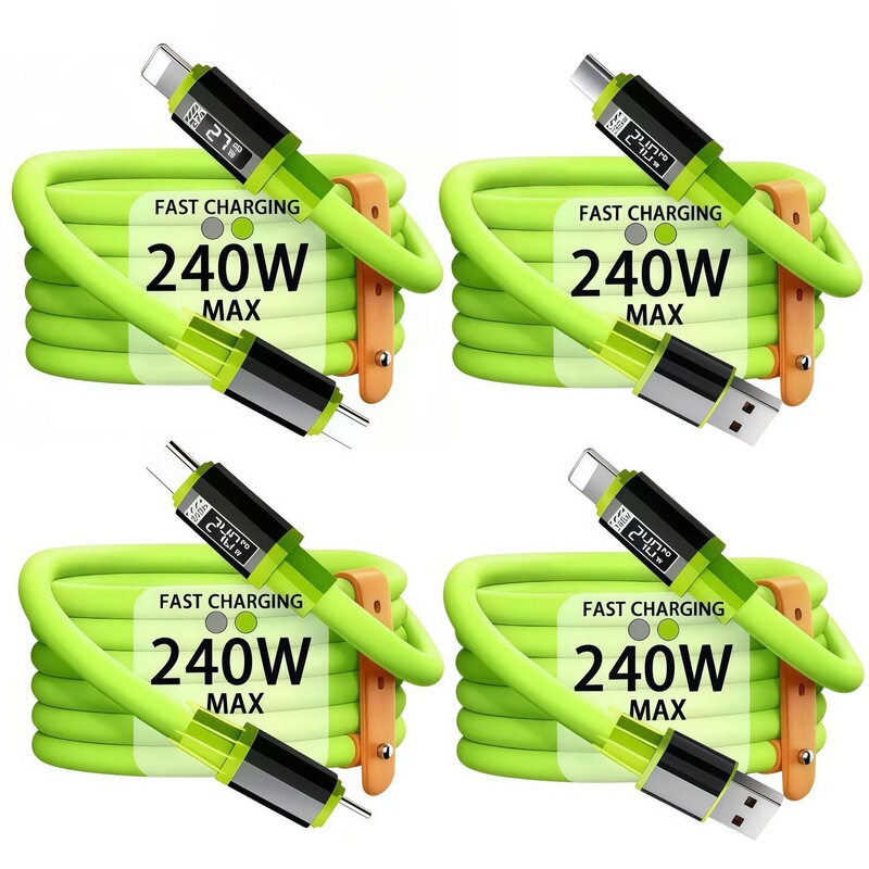 With E-Marker Chip 240W Super Fast Charging Suitable for iPhone Apple Huawei Pd27W Xiaomi Opp Samsung